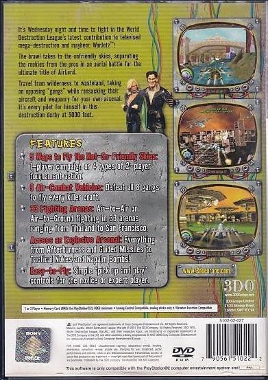 WDL World Destruction League War Jetz - PS2 (Genbrug)